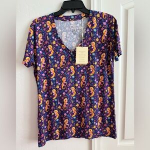 Rapunzel Tangled bamboo womens shirt